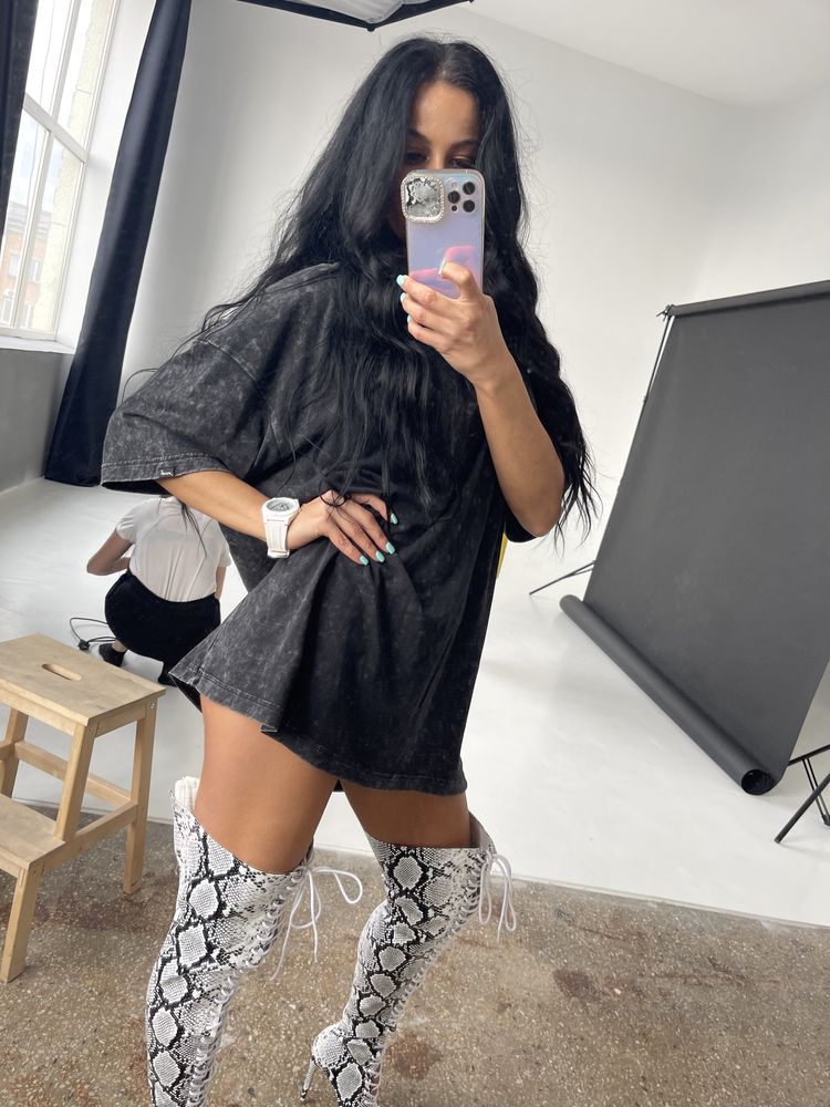 Літні ботфорти prettylittlething летние сапоги prettylittlething