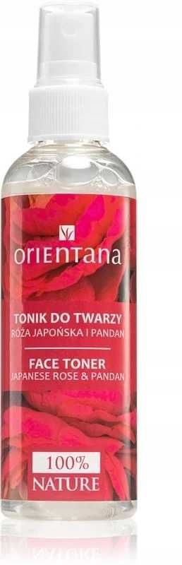 Orientana Japanese Rose & Pandan naturalny tonik rozjaśniający 100ml