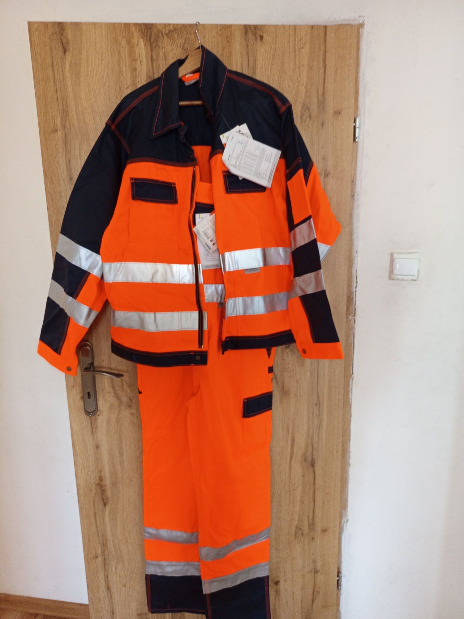 Ubranie robocze odblaskowe L/XL