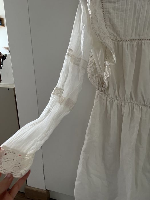 Sukienka boho rustykalna sesja narzeczeńska / panienski NA-KD