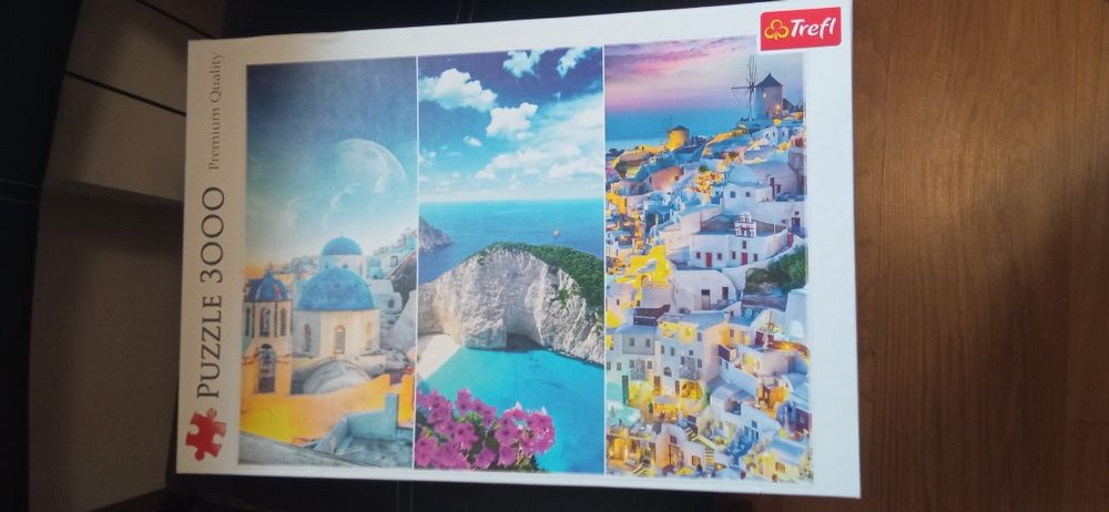 Puzzle 3000 Greckie wakacje