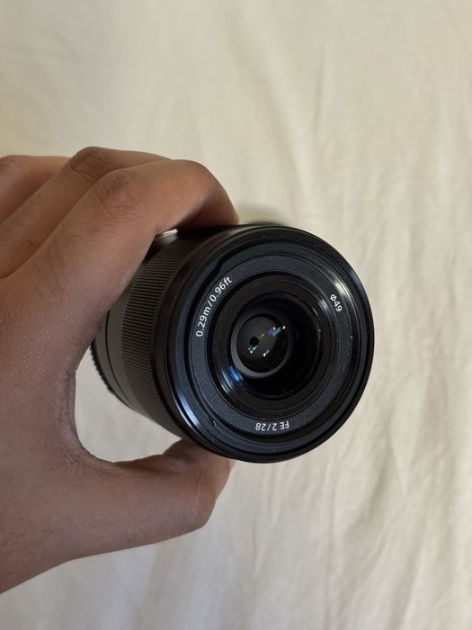 Objetiva Sony 28mm f/2