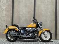 Harley-Davidson Fat Boy Fatboy FLSTF 1450 Edição Yellow Pearl