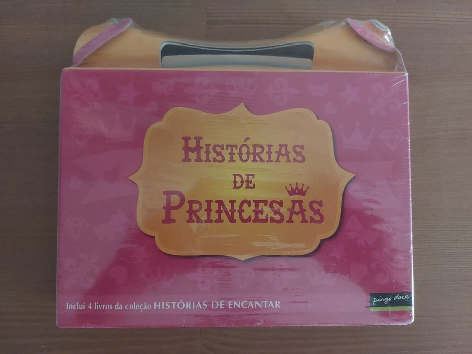 Artigo NOVO e SELADO - PAck Histórias de Princesas (4+4)