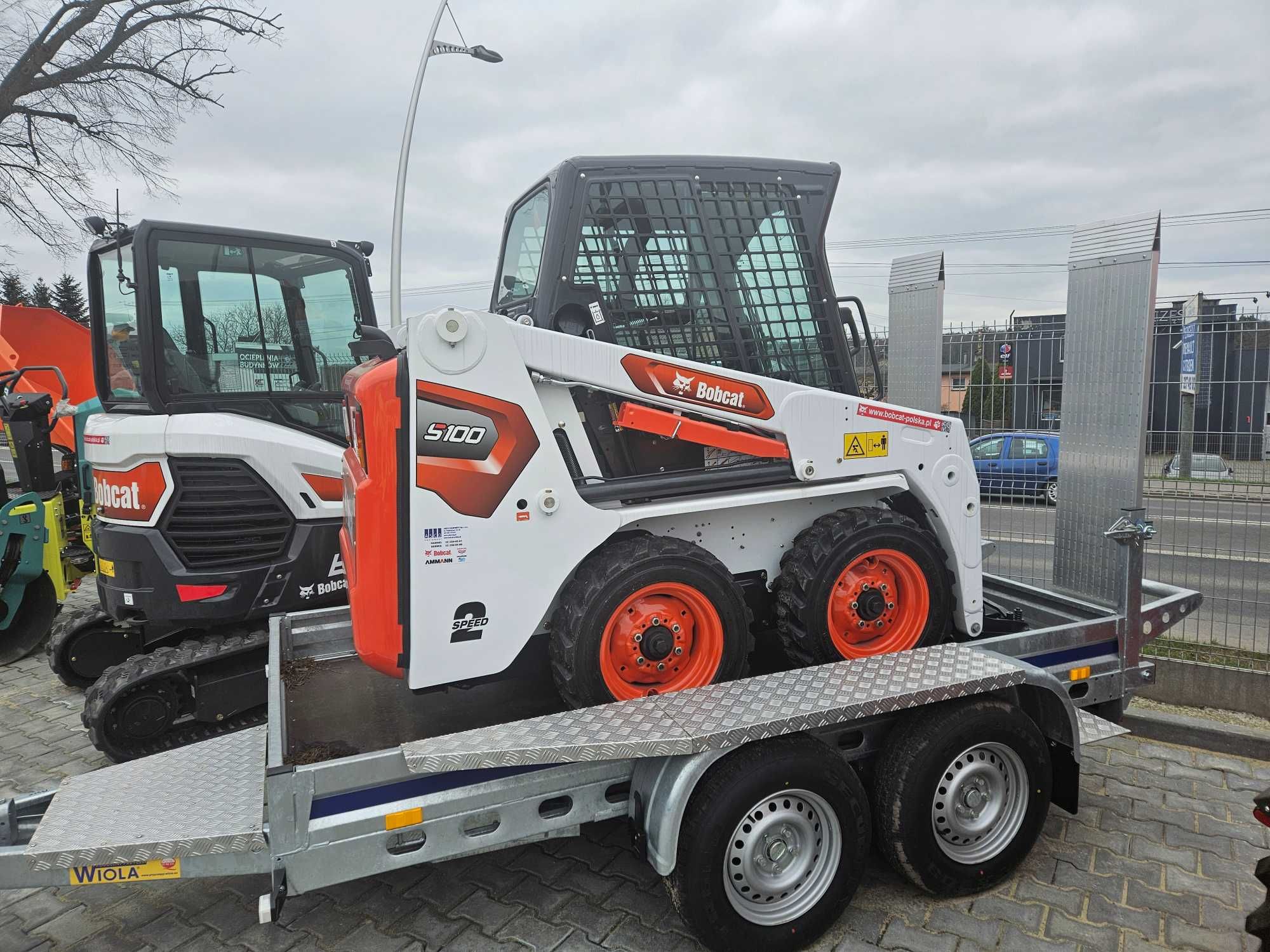 MiniŁadowarka Bobcat S100,  S70 , ładowarka , mini