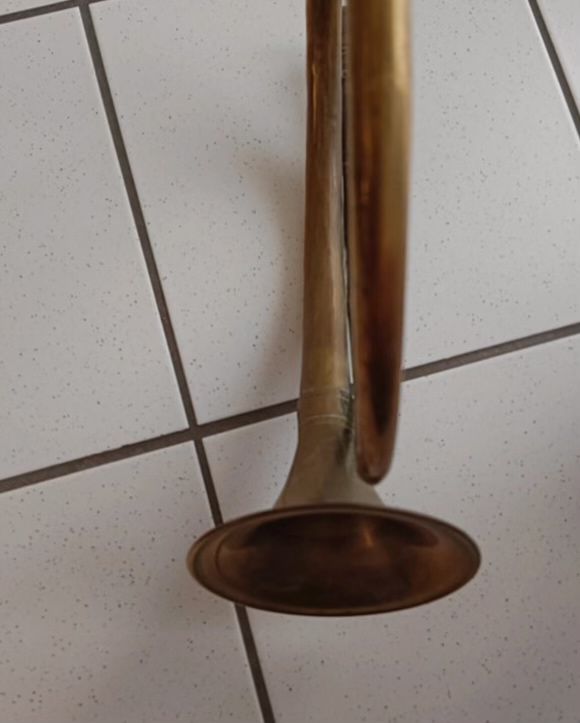 Trompa de caça antiga