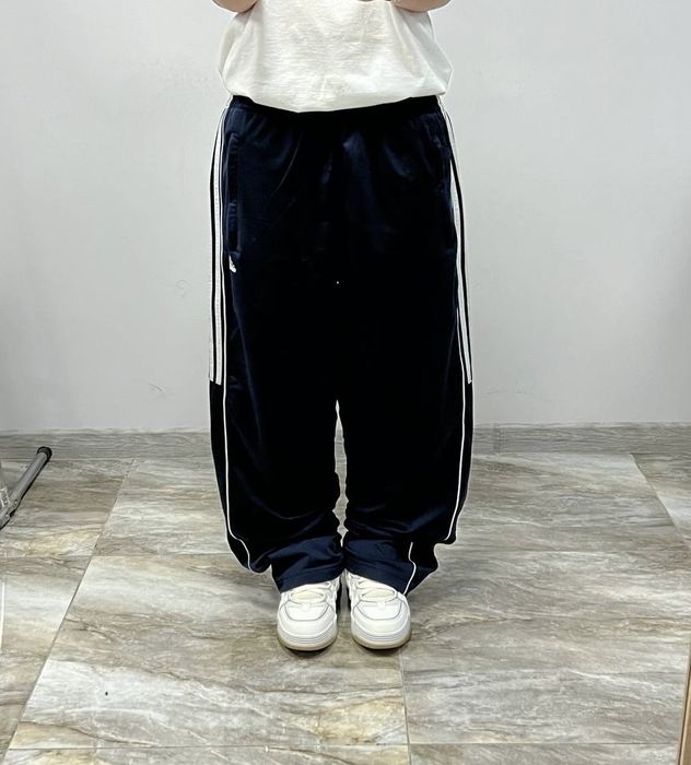 Вінтажні широкі штани Adidas vintage trackpants rap y2k широкие штаны