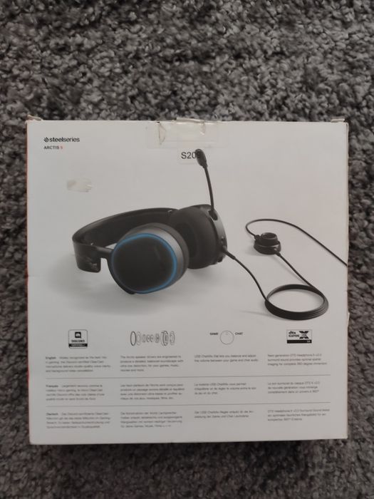 Słuchawki steelseries arctis 5 RGB