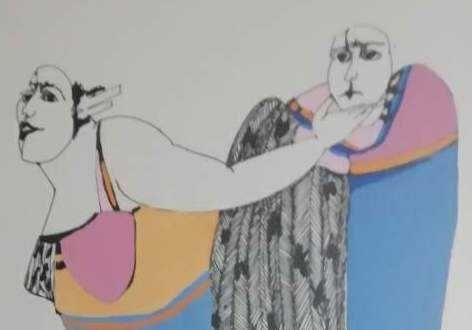Armanda Passos - Guache sobre papel