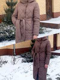 Зимова стьобана куртка