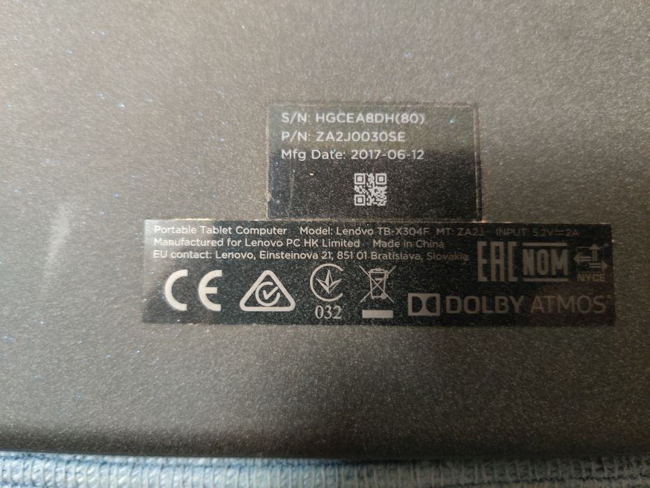 Tablet lenovo sem carregador