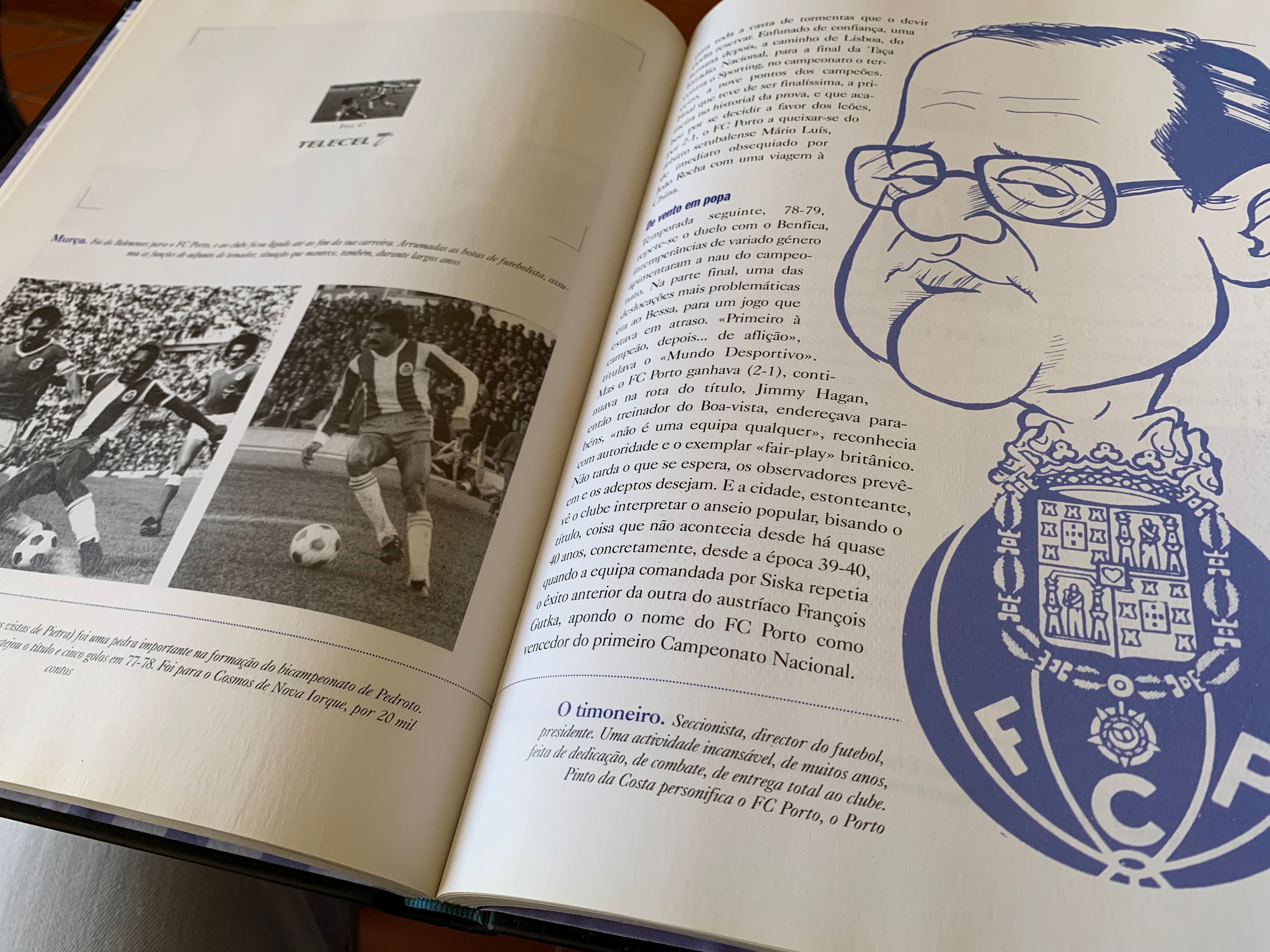 Livro de Ouro do Porto e Benfica - COM COLECCIONÁVEIS