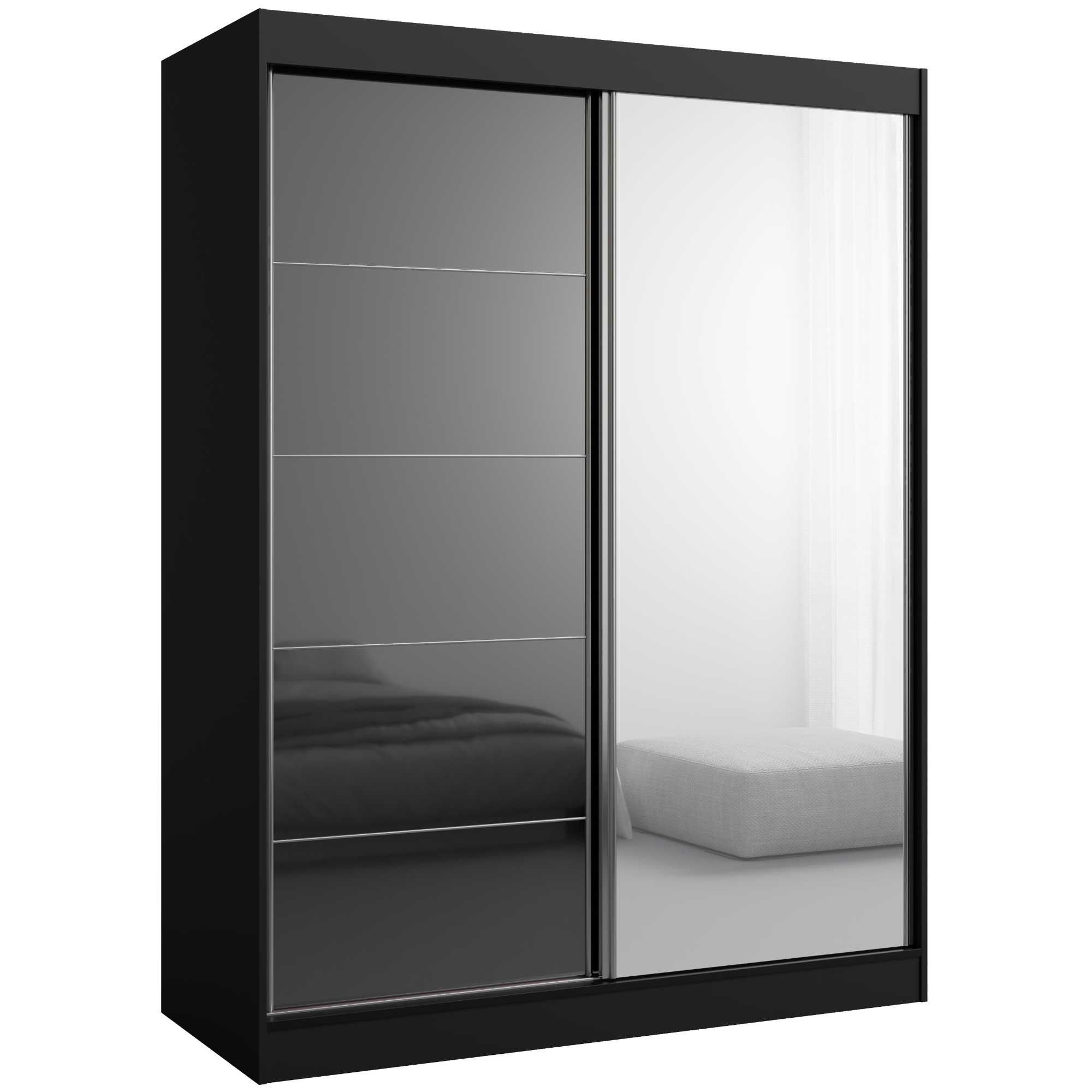 Szafa przesuwna Como 2D 150 (lacobel) 9 wariantów [Darmowa Dostawa]