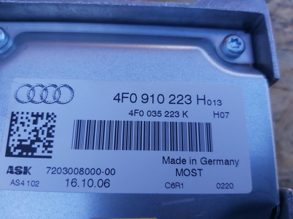 Wzmacniacz audio AUDI A6 C6 4F0.910.223H