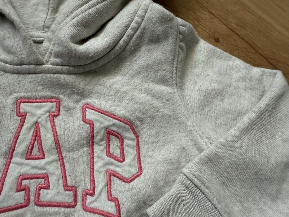 Bluza GAP szaro rozowa