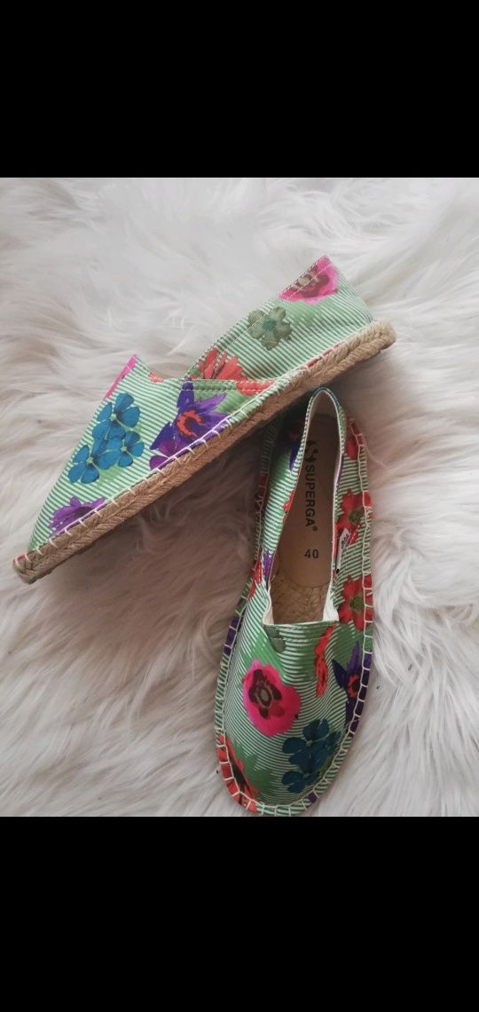 Espadryle Superga roz. 39