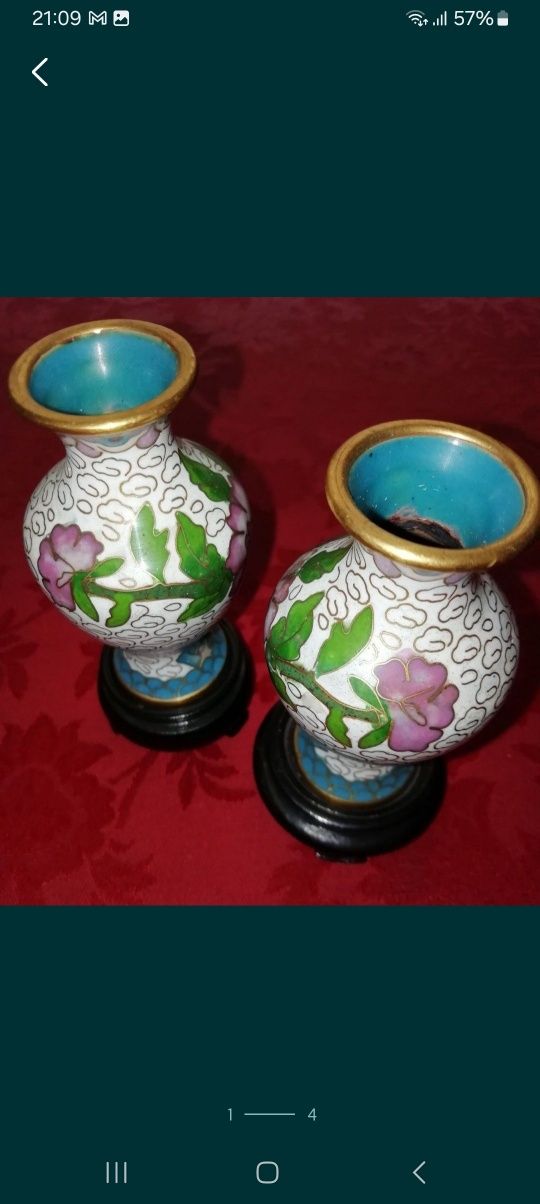 Jarras em cloisonné