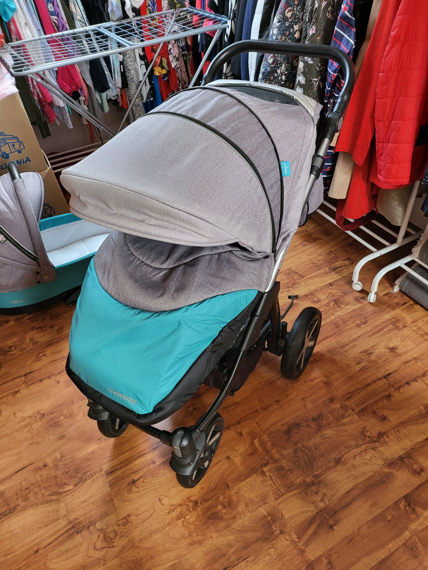 Wózek Baby Design 3 in 1 Bogato wyposażony! Całoroczny/Spacerówka