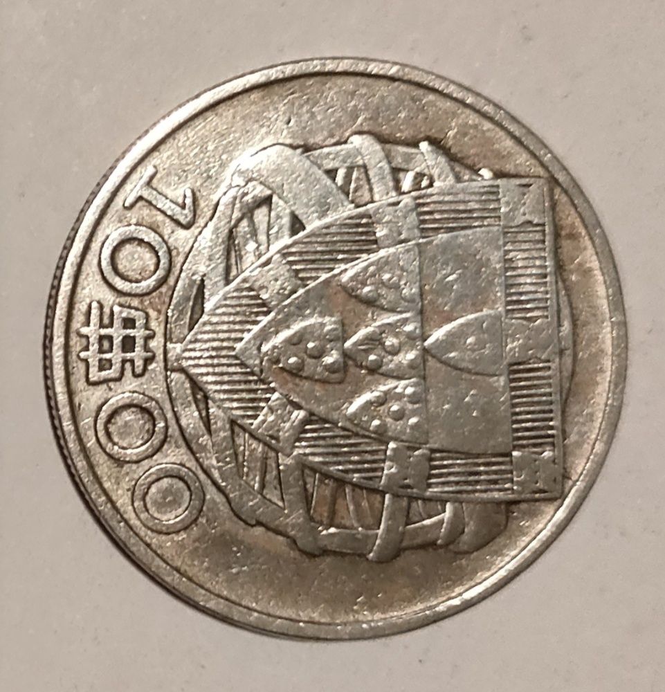 Moeda 10 Escudos 1932/33