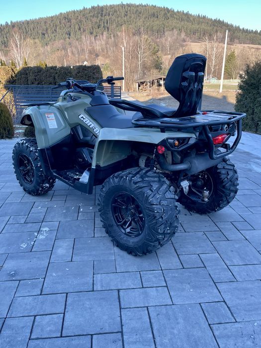 Can am outlander 570 max !Wspomaganie!