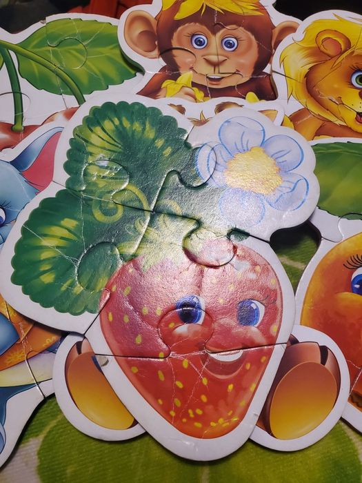 М'які пазли для малишів