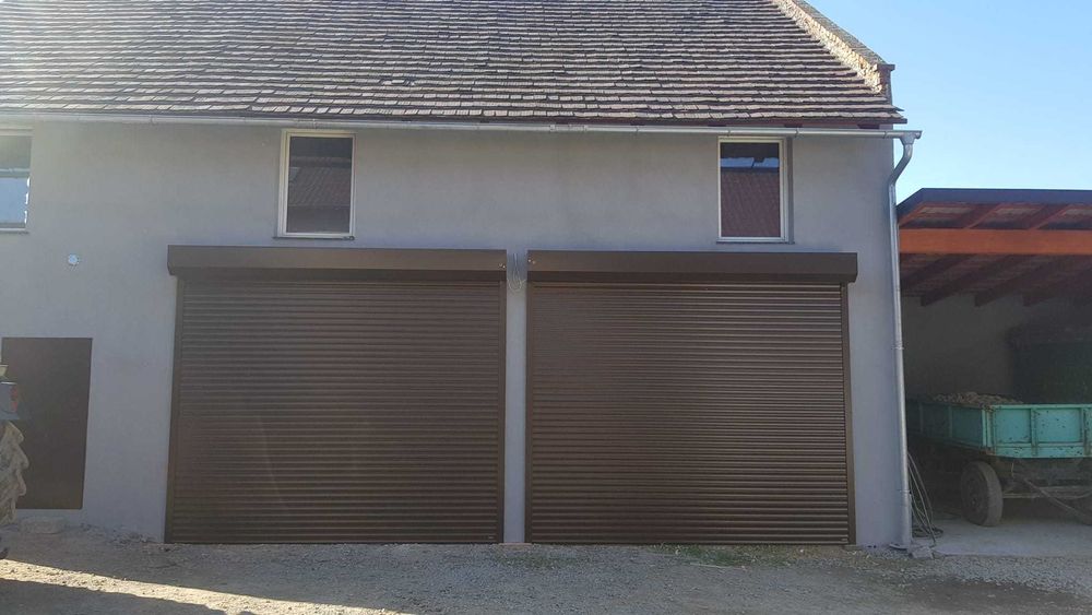 Brama garażowa rolowana, Bramy rolowane