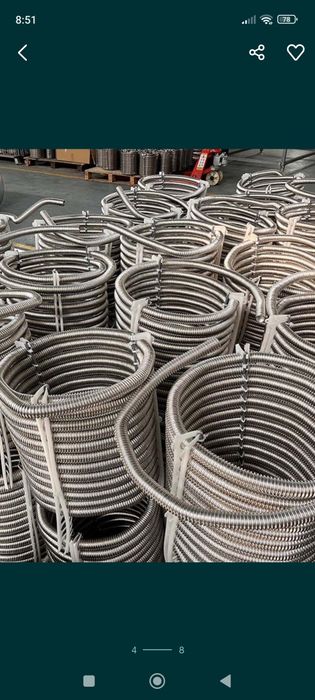 Bojler 200 l WYPRZEDAŻ nierdzewka... 3.3 metra kwadrat  wężownica +