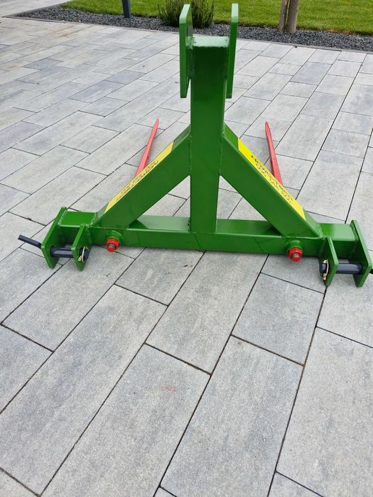 widły do bel, balotów, igła, podnośnik do siana na tył ciągnika, tuz