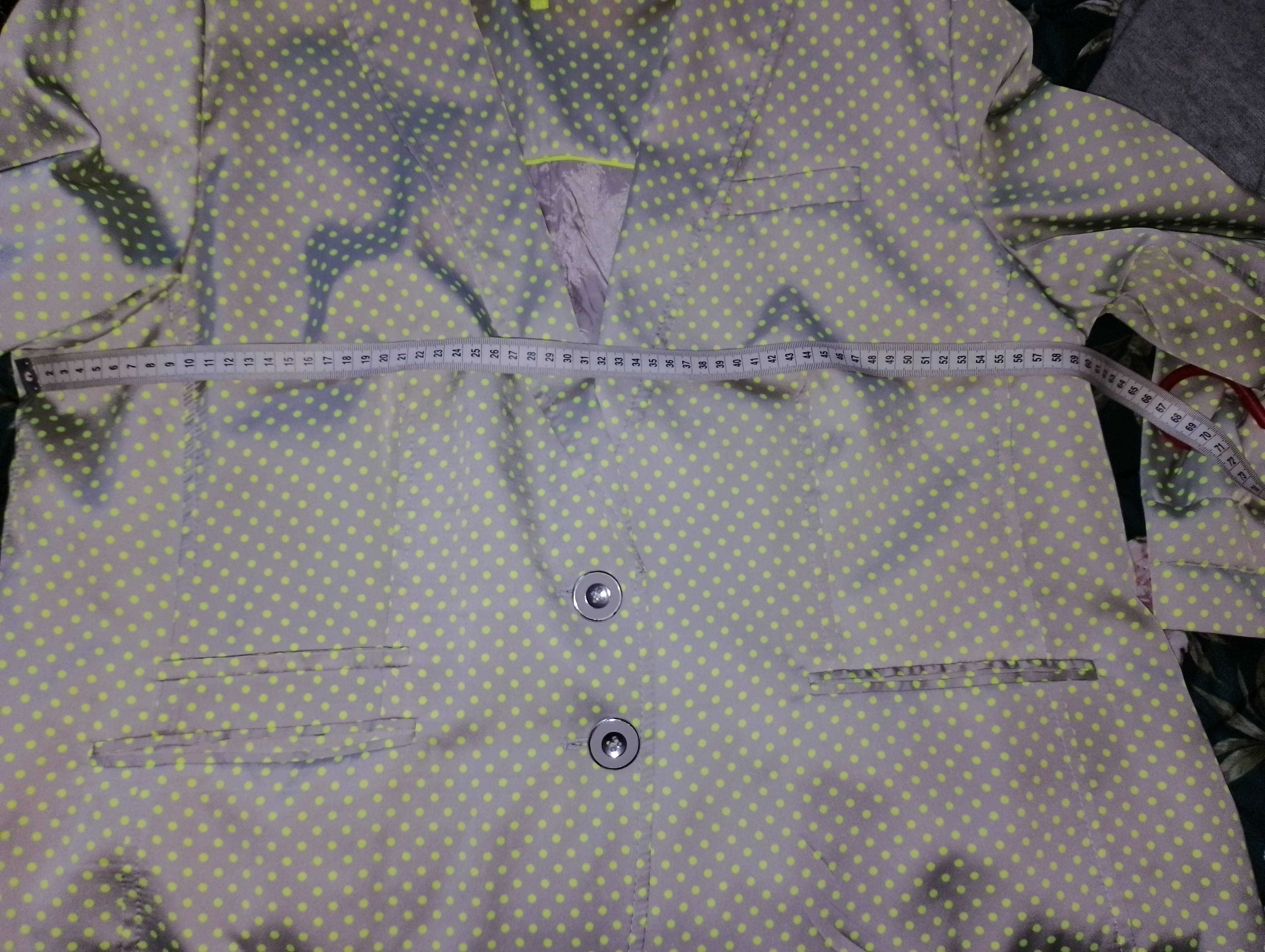 Marynarka damska/żakiet/przebranie plus size r. 50 w groszki