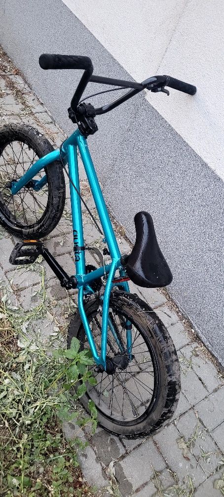 Bmx , rozwalone tylnie koło