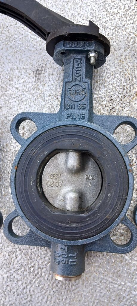 Zawór klapkowy  DN 65 DN 50