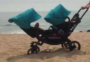 Carrinho ABC zoom de Gémeos com 2 baby coques