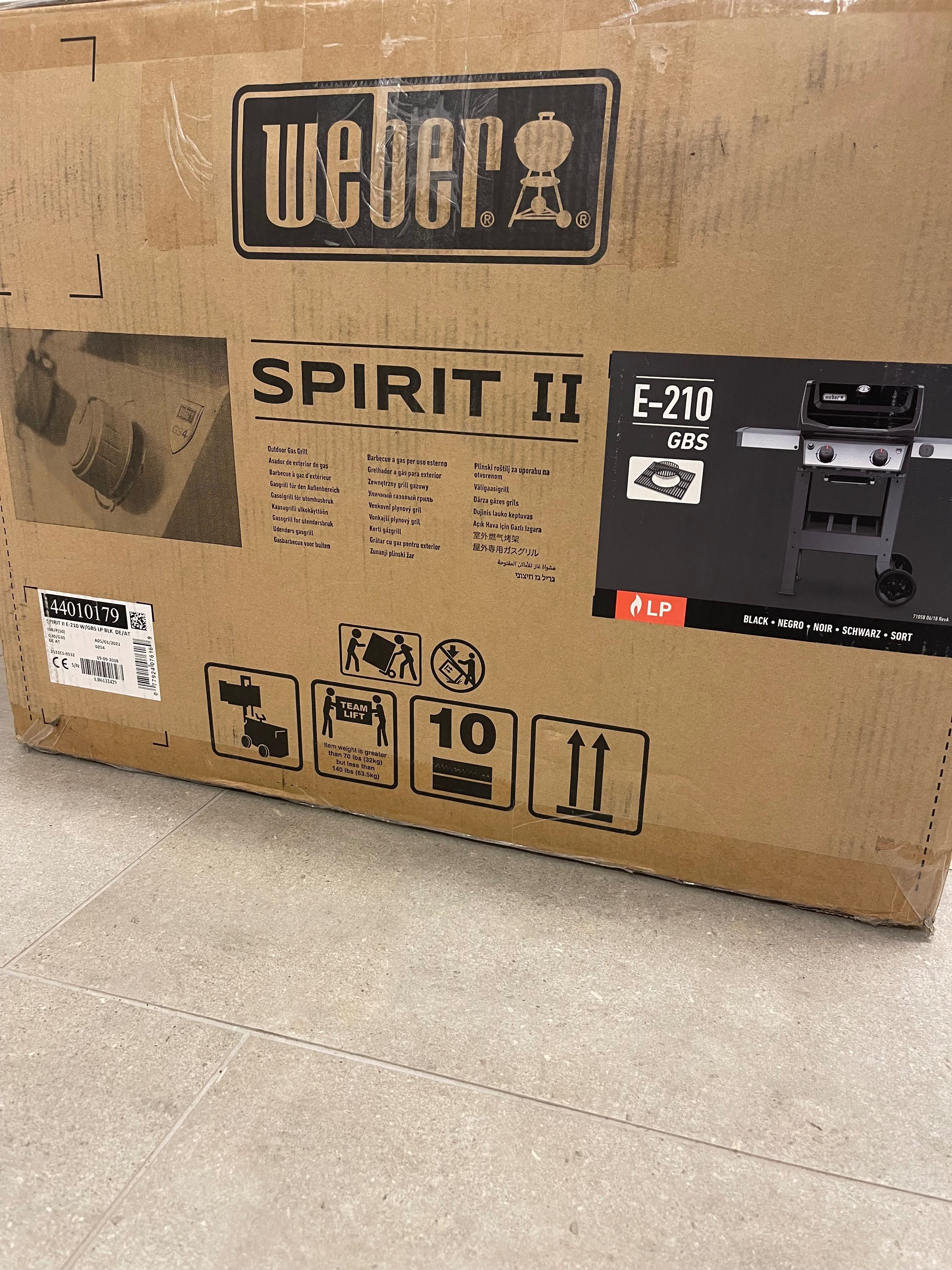 Гриль газовий Weber Spirit II E-210 GBS