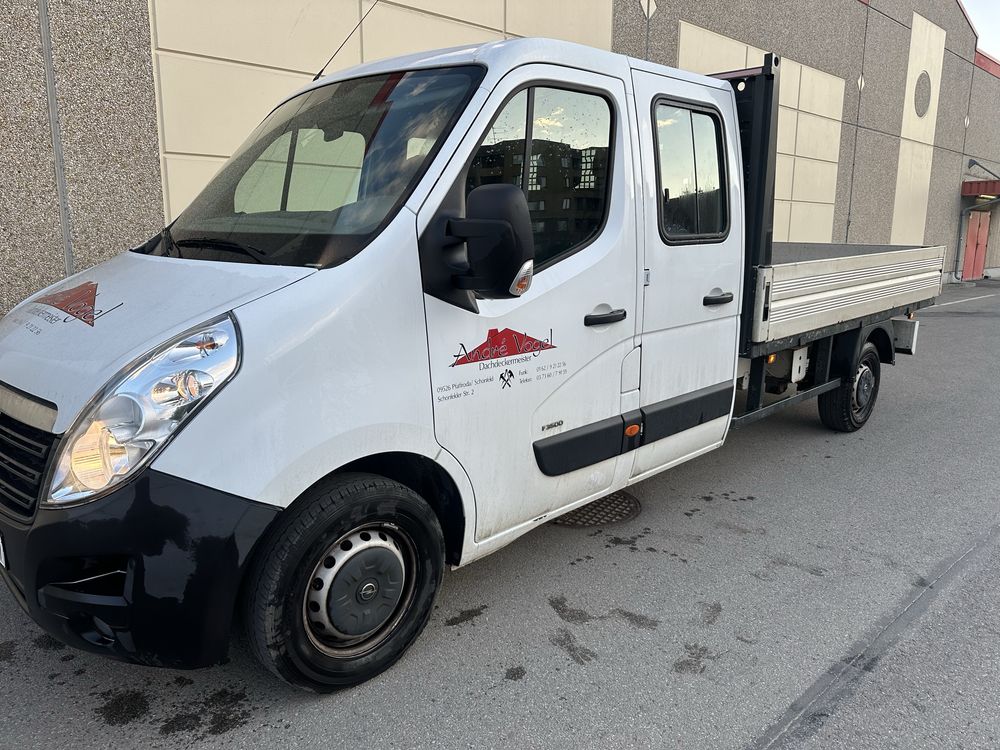 Renault Master Opel Movano 2.3 DOKA 7-osobowa klima tempomat stan bdb