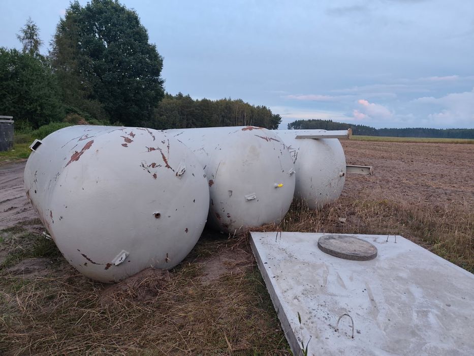 Beczka stalowa zbiornik ciśnieniowy 4000 L