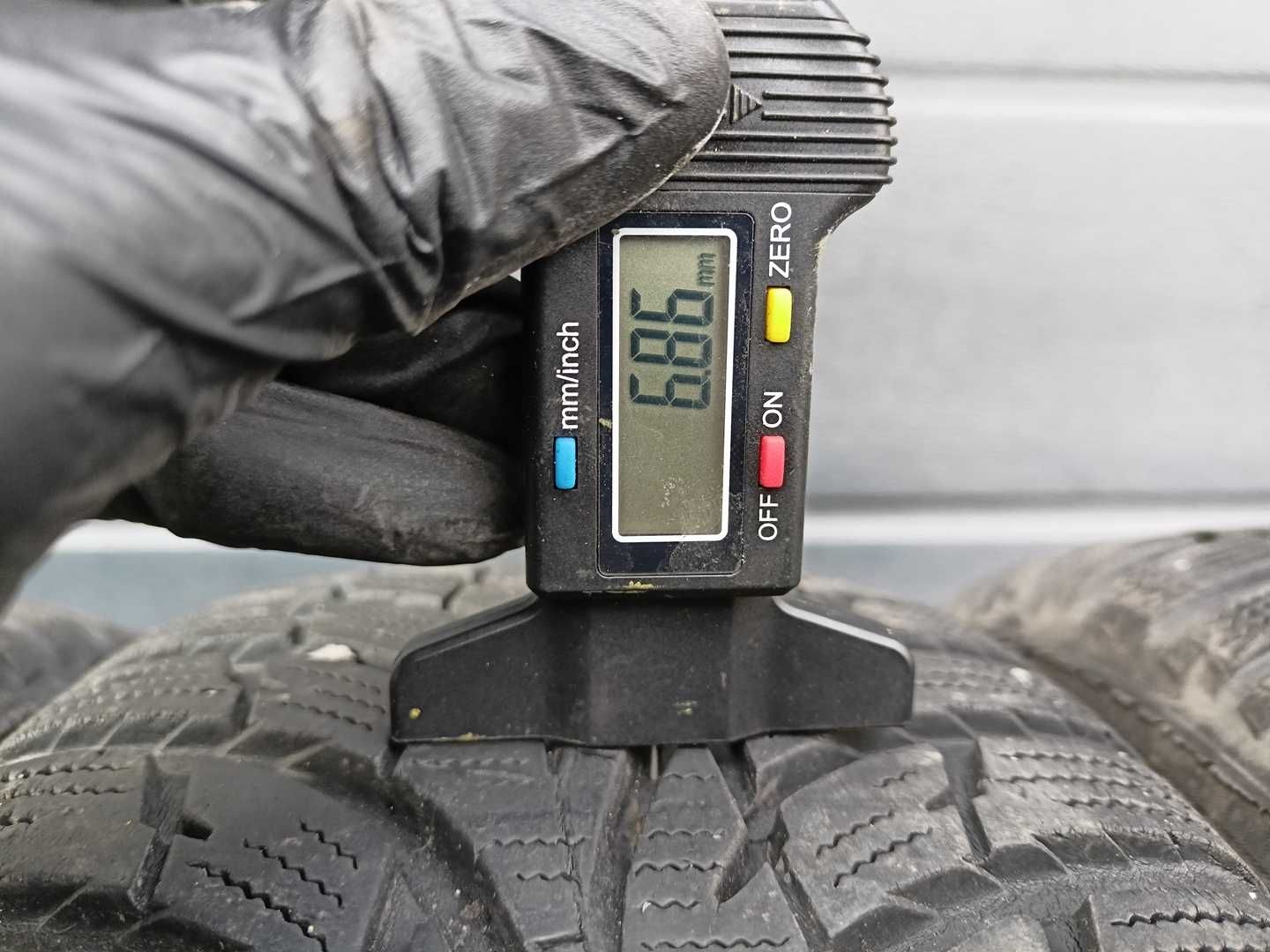 175/65R14 Nokian WR D3 para opon zima 6,8mm nr4133