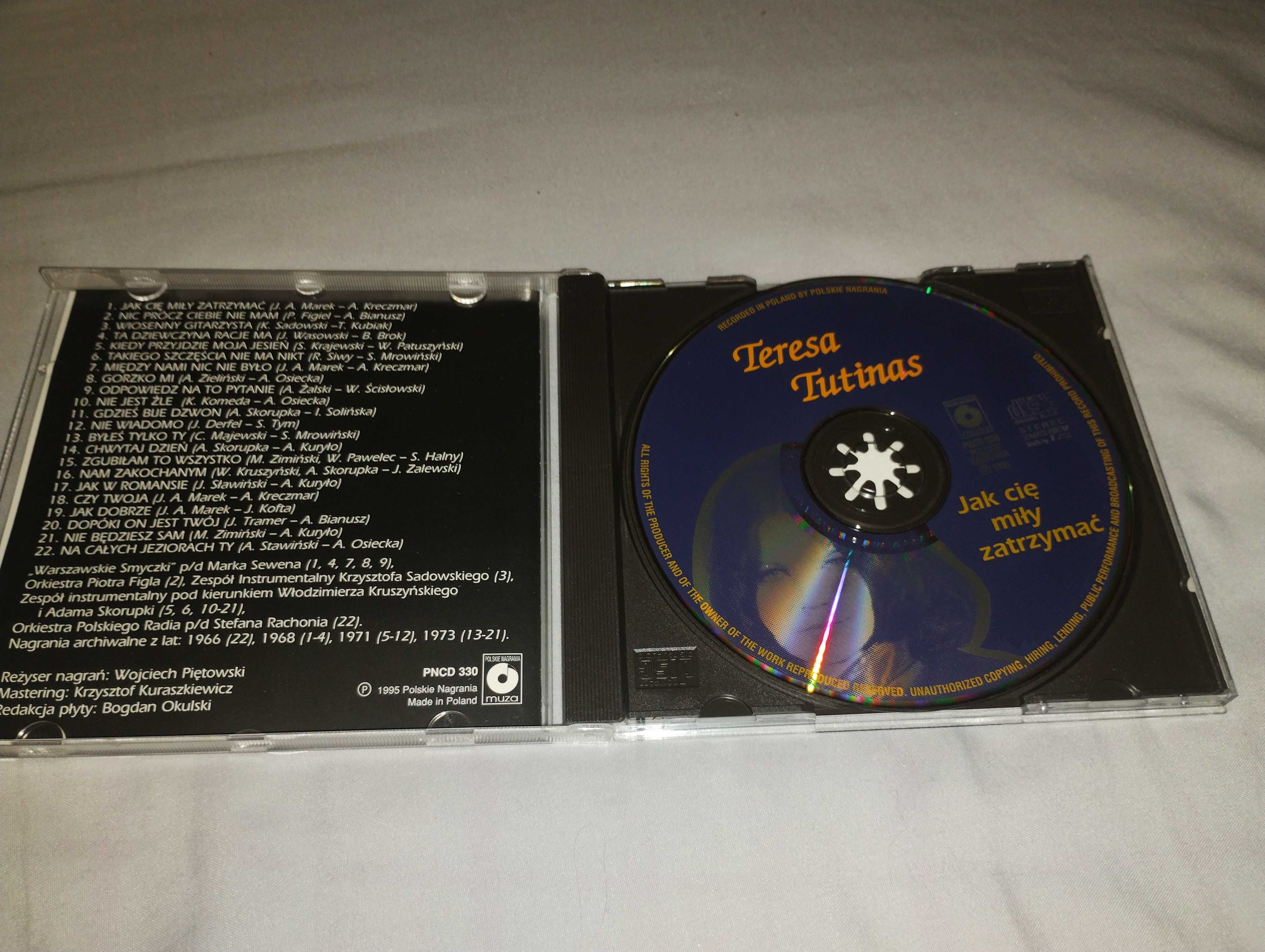Teresa Tutinas Jak cię miły zatrzymać CD