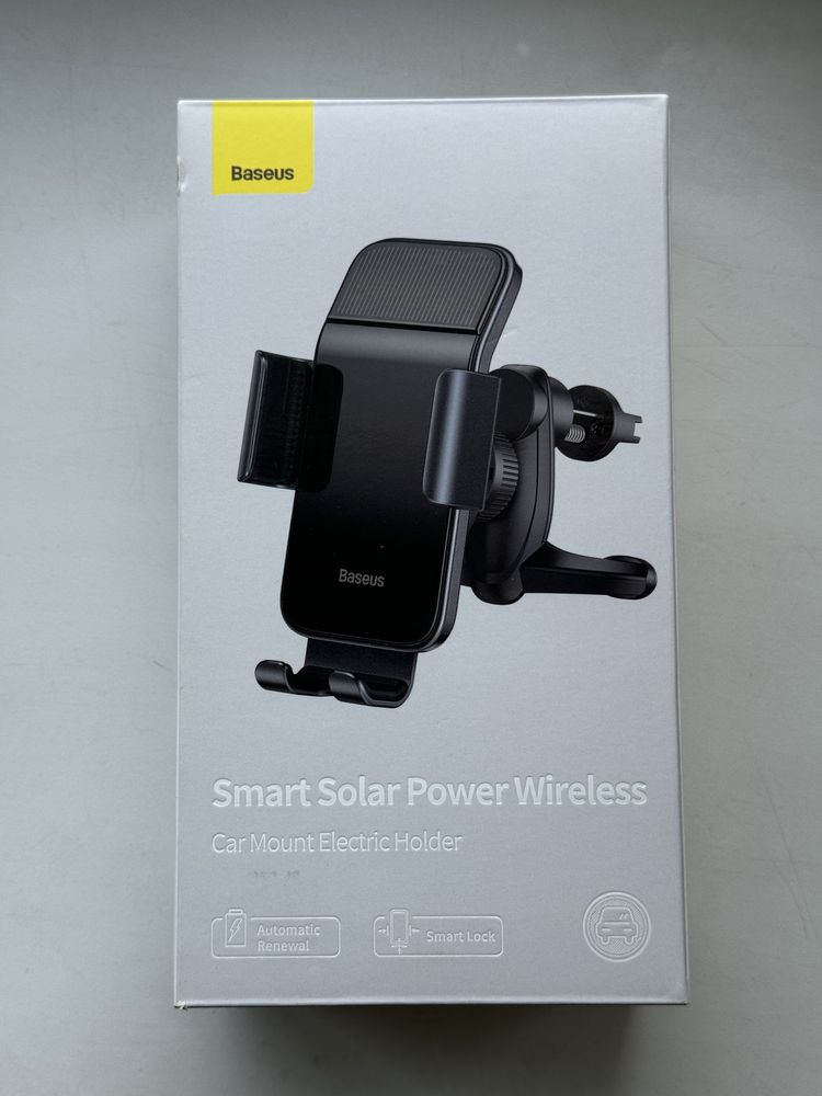 РОЗПРОДАЖ! Тримач для телефону BASEUS Smart Solar