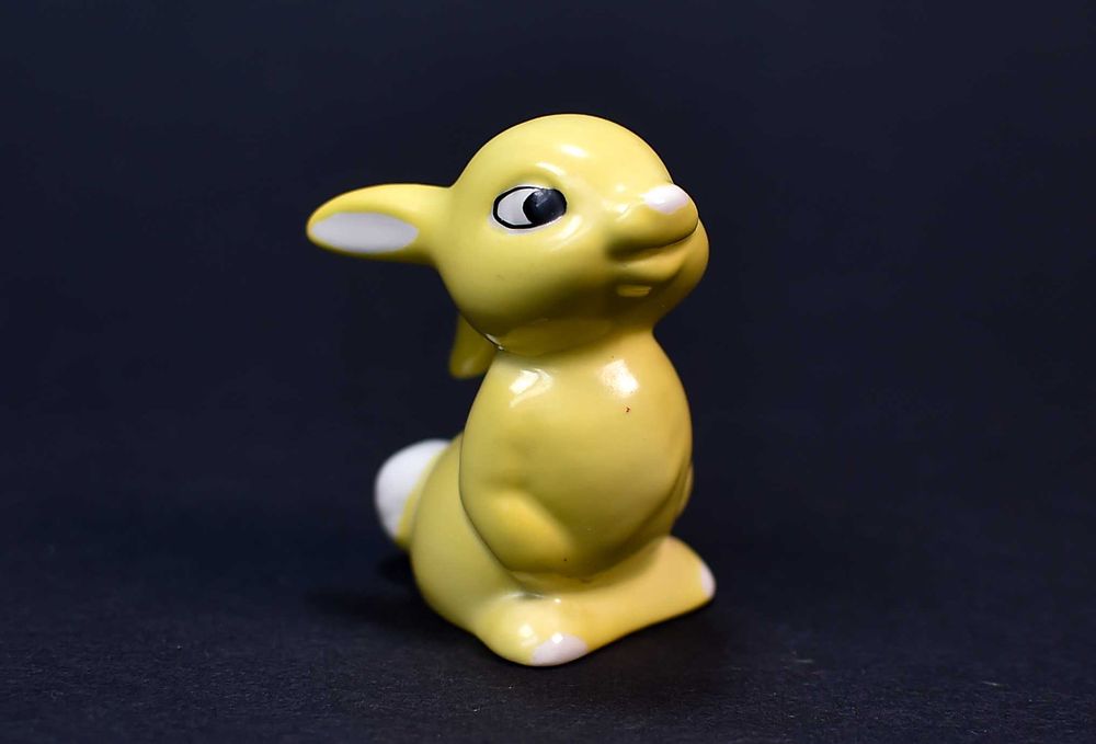 Figurka Goebel Żółty Zając 6 cm