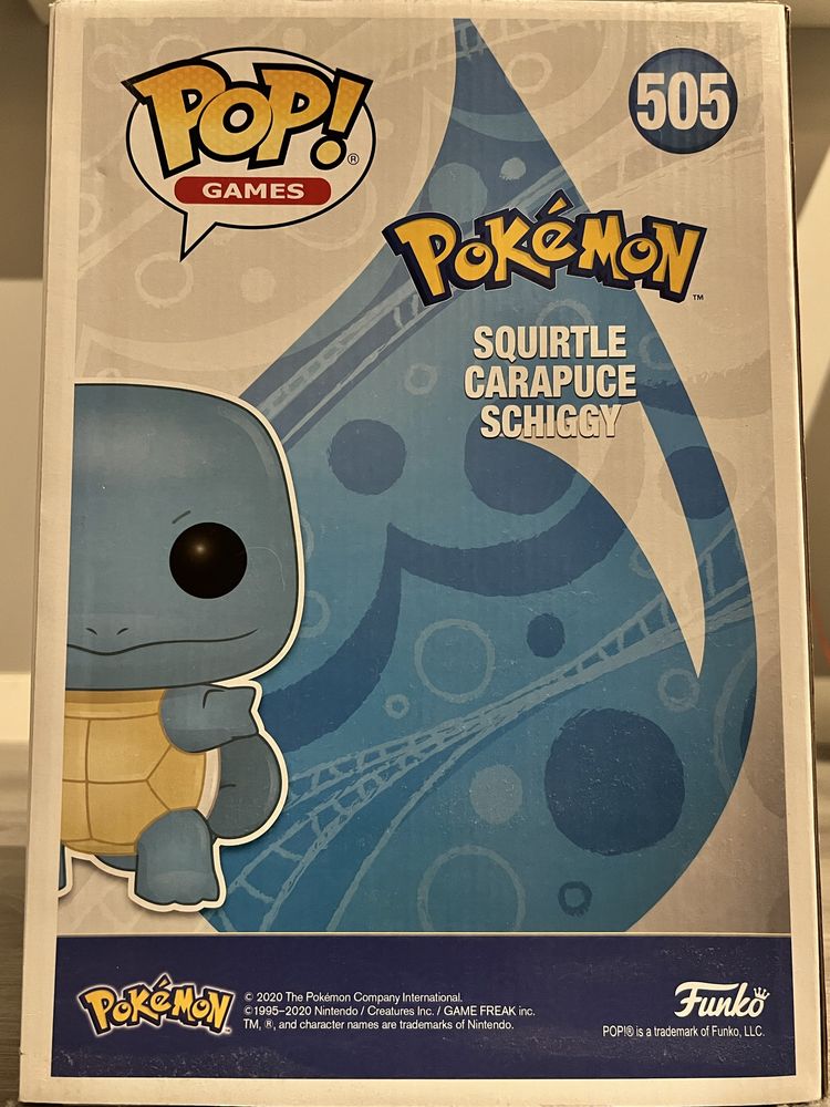 Funko Pop ( Jumbo ) Squirtle - Pokemon