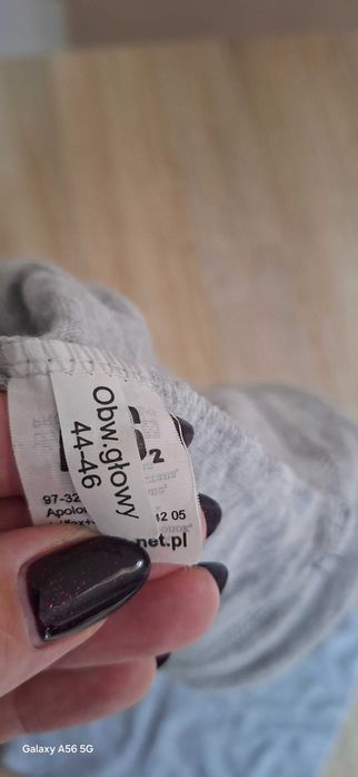 Czapka +komin dla chłopca