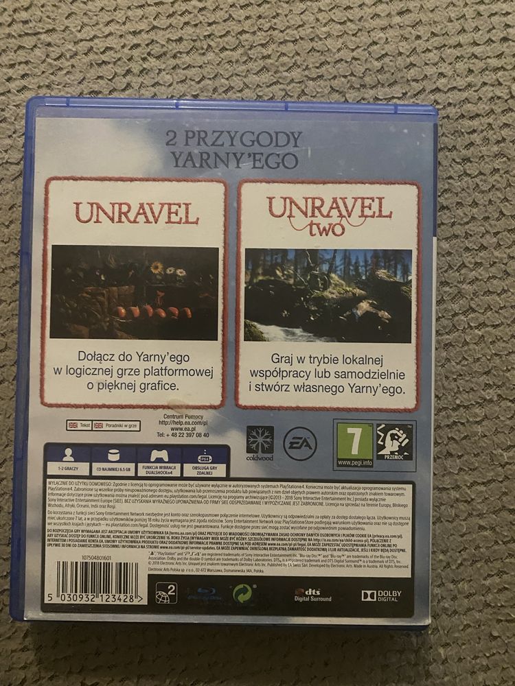 Unravel YarnyBundle Playstation 4