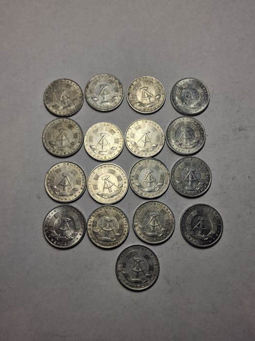 Zestaw monet 10 Pfening NRD