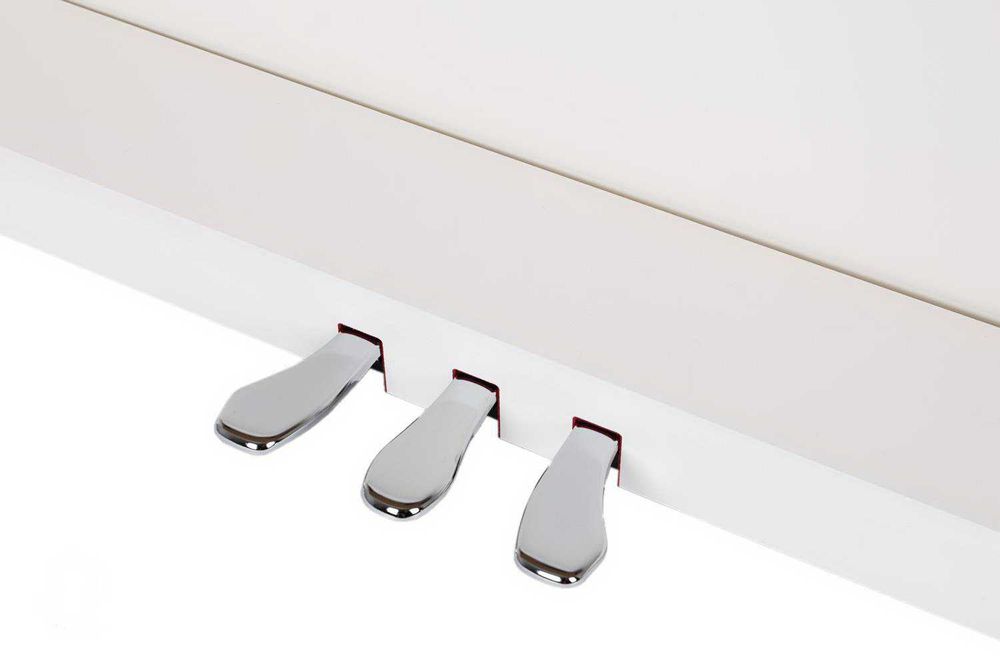 DYNATONE SLP-210 WH Białe Pianino na początek + Ława | ZESTAW