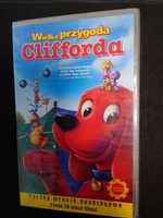 VHS ,,Wielka przygoda Clifforda" z 2005 r.