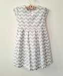 Vestido Knot 6 anos (116 cm) 100% algodão.