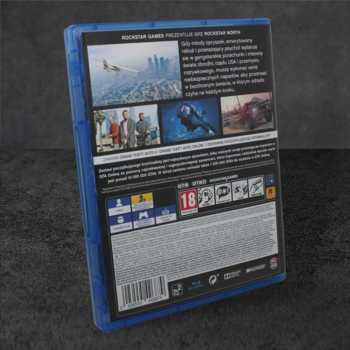 PL 5/5 Grand Theft Auto V PS4 GameBAZA