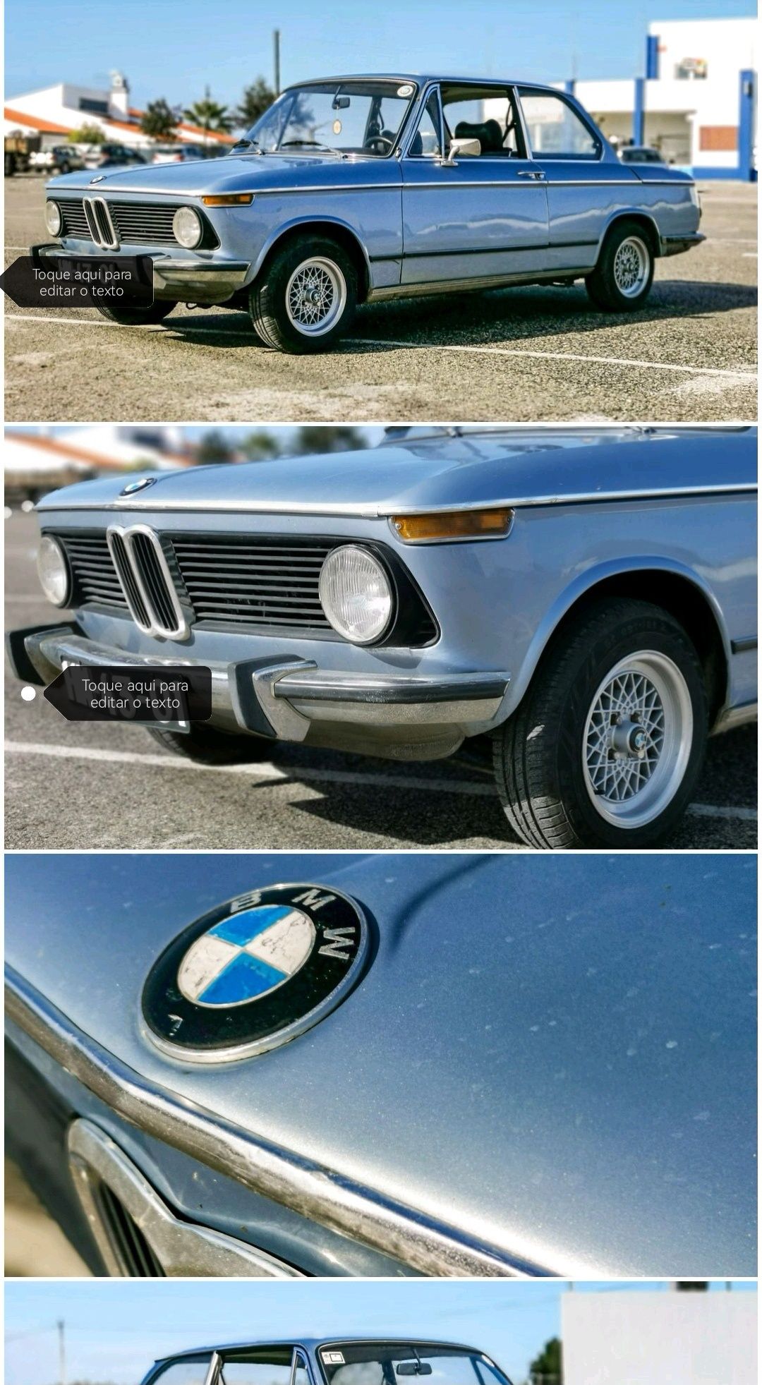 BMW 2002, aceito retomas valor inferior ou trocas