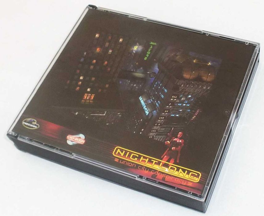 NIGHTLONG oryginalna gra 3CD Amiga 68030 (clickBOOM) stan b. dobry