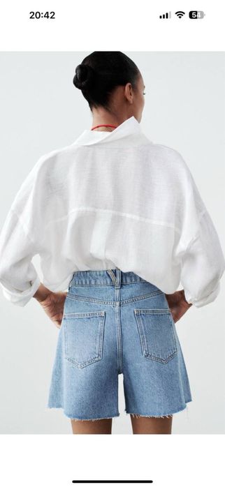 Шорти ZARA висока посадка